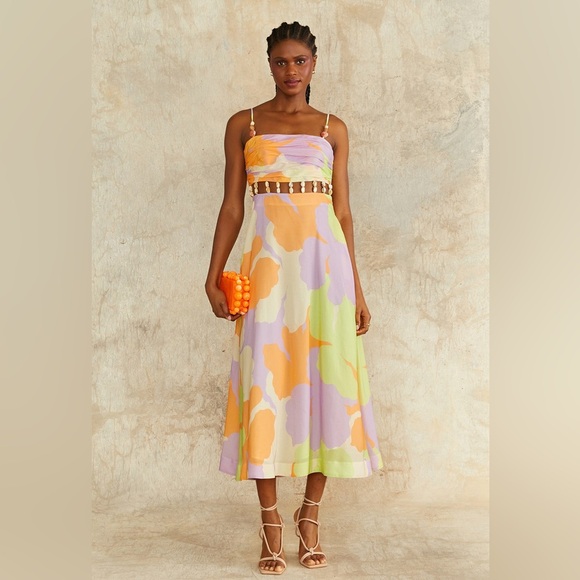 Georgie Beaded Waist Midi Dress
AMUR - Picture 2 of 9